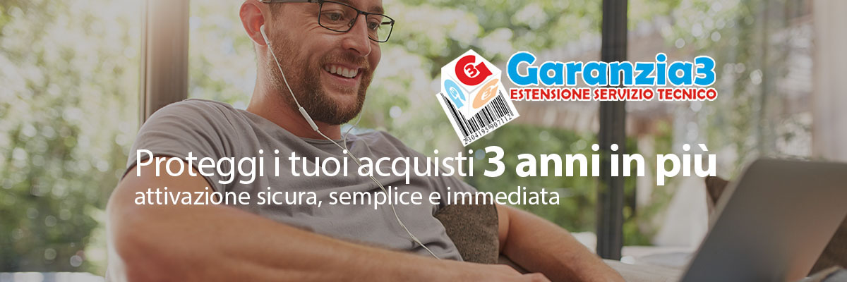 Garanzia 3 - proteggi i tuoi acquisti